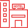 Pictogram hotel genieten