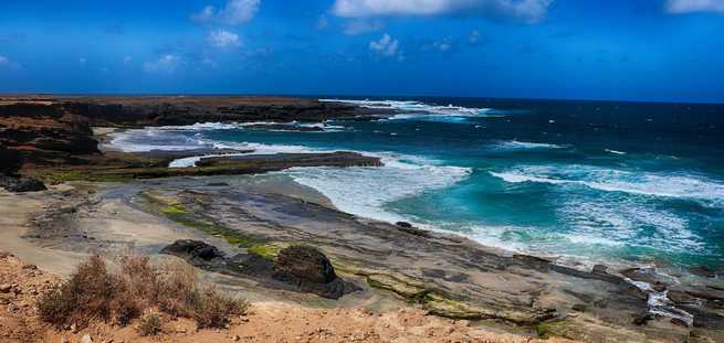 Playa de Ojos en el sur de Fuerteventura, un rincón tranquilo y pintoresco 