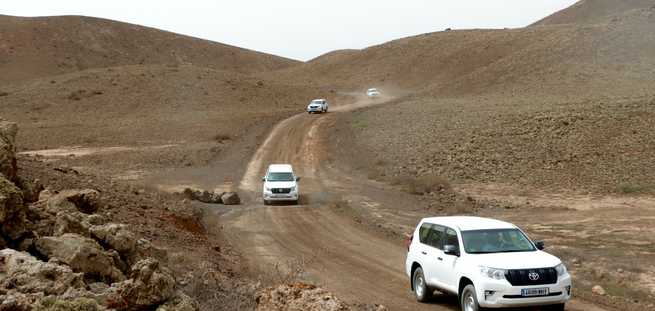 Safari-Exkursion an der Playa de Cofete, zur Erkundung ihrer einzigartigen Landschaften